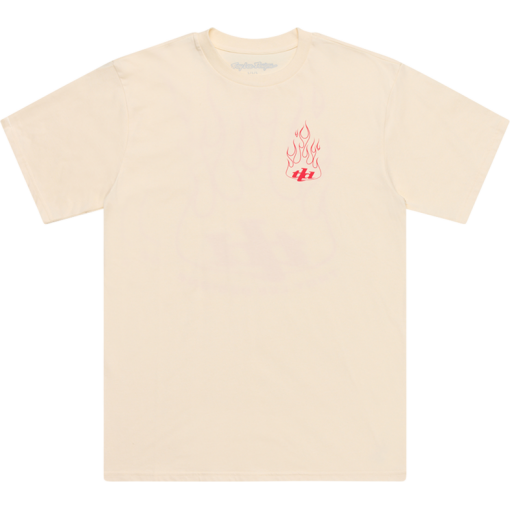 TLD Short Sleeve Tee Torched Vintage White