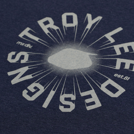 TLD Short Sleeve Tee Rotation Navy Heather - Image 3
