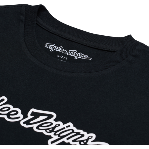 TLD Short Sleeve Tee Signature Black - Image 4