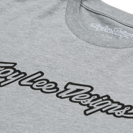 TLD Short Sleeve Tee Signature Gray Heather - Image 2