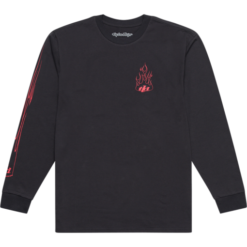 TLD Long Sleeve Tee Torched Carbon