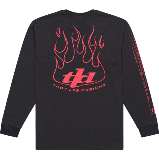 TLD Long Sleeve Tee Torched Carbon - Image 2