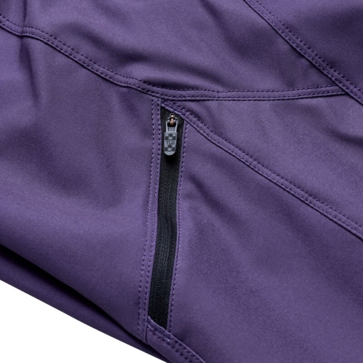 TLD Womens Lilium Short Shell Solid Deep Purple - Image 6