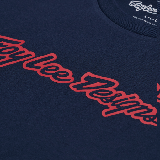TLD Short Sleeve Tee Signature Navy - Image 3