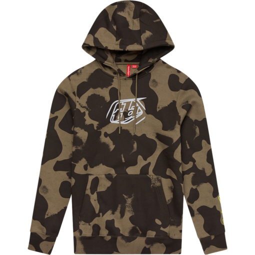 TLD Pullover Hoodie Badge Olive Camo