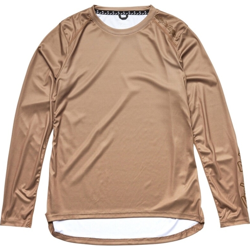 TLD Wmns Lilium Ls Jersey, Coffee