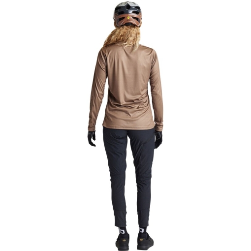 TLD Wmns Lilium Ls Jersey, Coffee - Image 5
