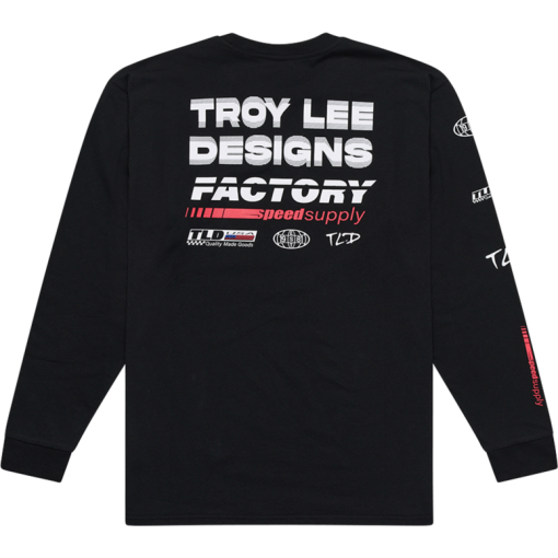 TLD Long Sleeve Tee Factory Black - Image 2