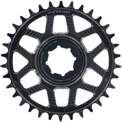 E13 Helix Race e*spec Chainring Kenevo/Levo SL 1.1 -4mm offset, Black