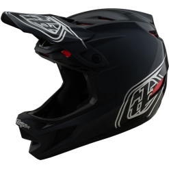 TLD D4 Polyacrylite Helmet, Shadow Black
