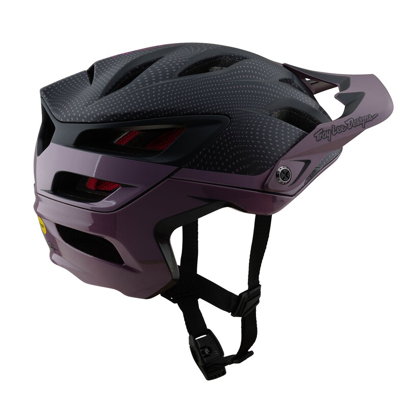 TLD A3 Helmet W/Mips Halo Purple - Image 2