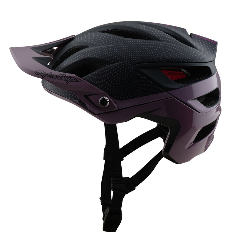 TLD A3 Helmet W/Mips Halo Purple - Image 3