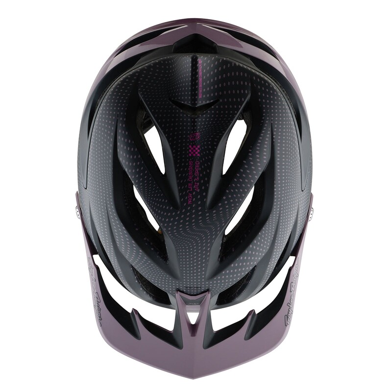 TLD A3 Helmet W/Mips Halo Purple - Image 4