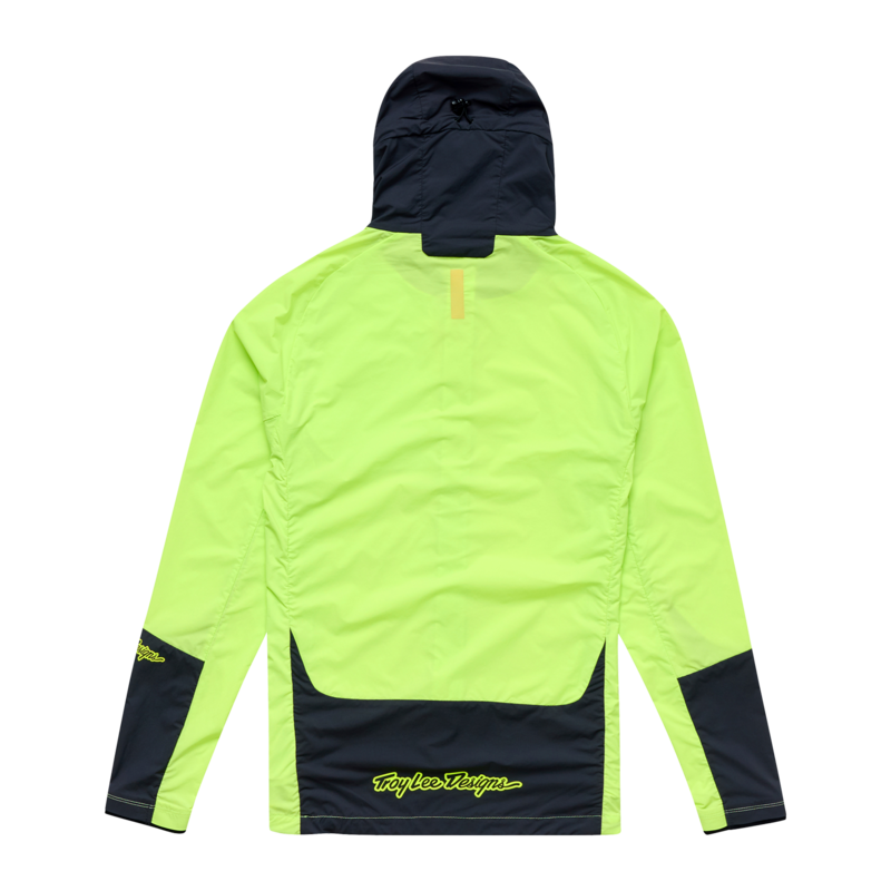 TLD DRIFT WINDBREAKER, MONO GLO YELLOW - Image 2