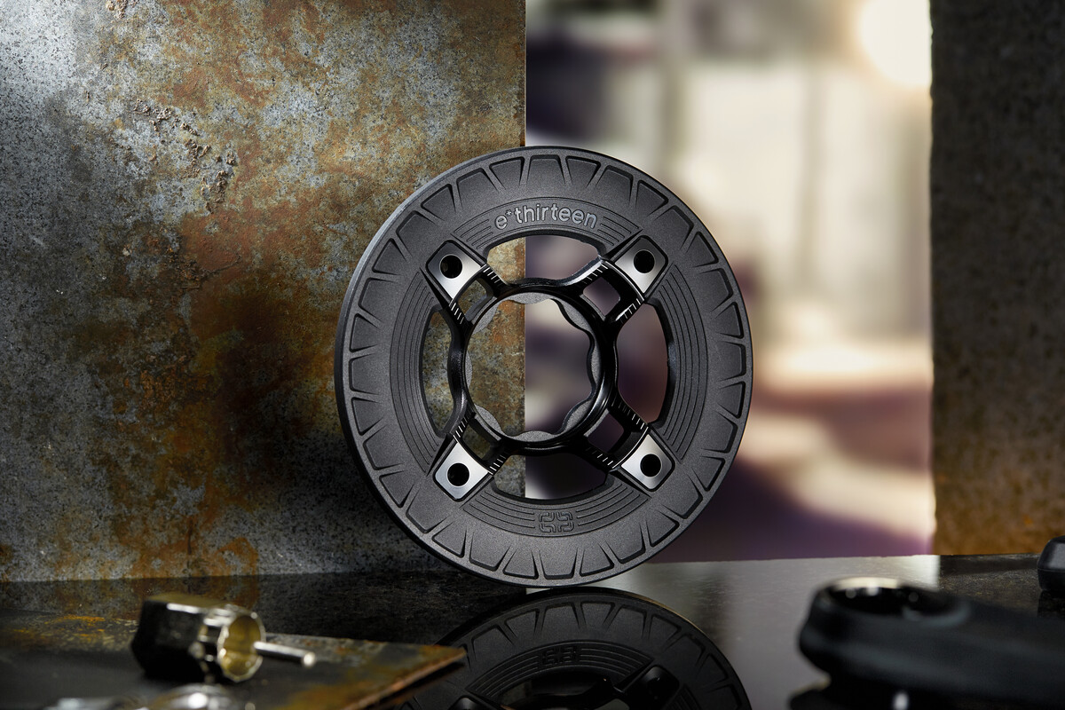 E13 TQ HPR50 Turbocharger Race 104BCD e*spec Spider, Bashguard and Chainring - Image 3