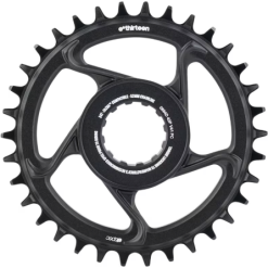 E13 e*spec Aluminum Direct Mount Chainring Fazua Black 34T