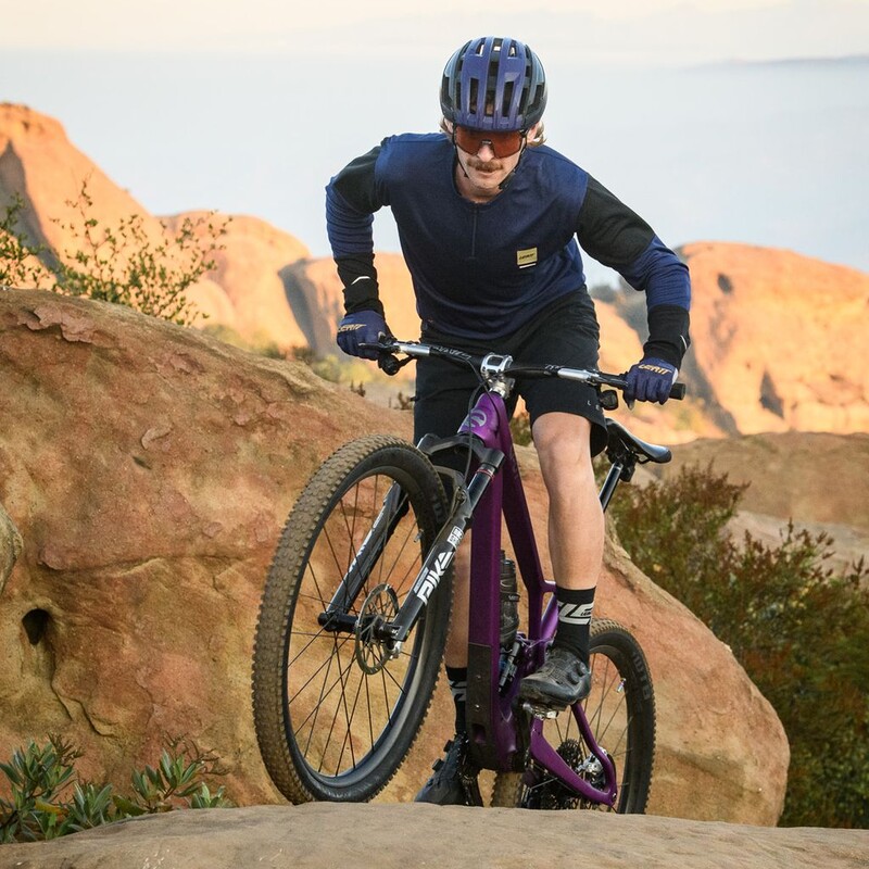 Leatt Jersey MTB Endurance 3.0 Long Sleeve Galaxy Blue - Image 4
