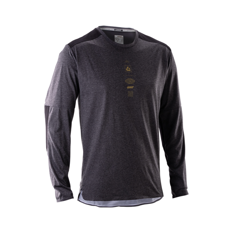 Leatt Jersey MTB Trail Long Sleeve 4.0 Ghost Black