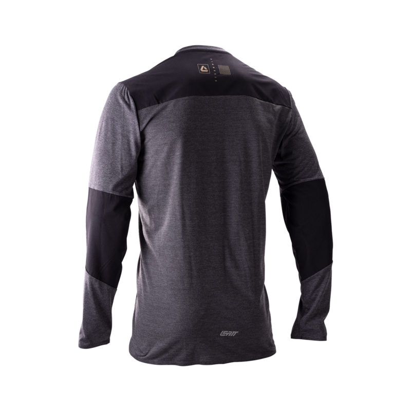 Leatt Jersey MTB Trail Long Sleeve 4.0 Ghost Black - Image 2