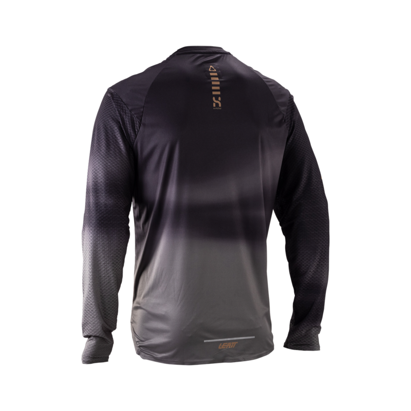 Leatt Jersey MTB Trail 3.0 Long Sleeve Ghost Black - Image 2