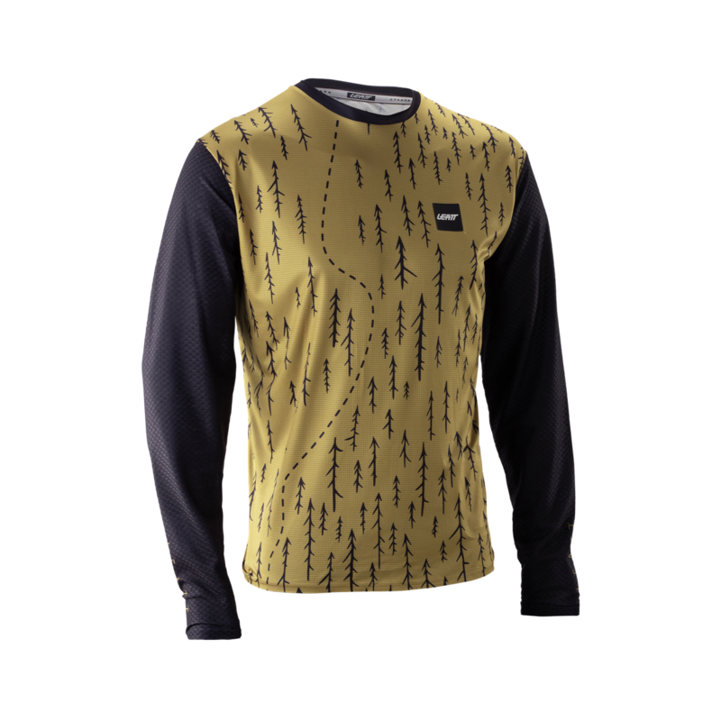 Leatt Jersey MTB Trail 3.0 Long Sleeve Trails Brown