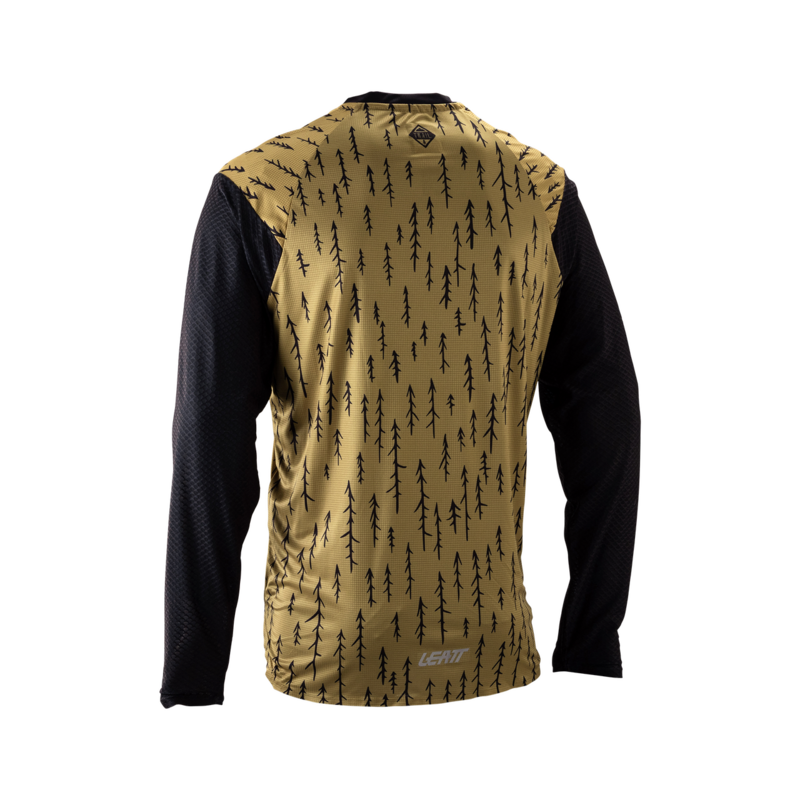 Leatt Jersey MTB Trail 3.0 Long Sleeve Trails Brown - Image 2
