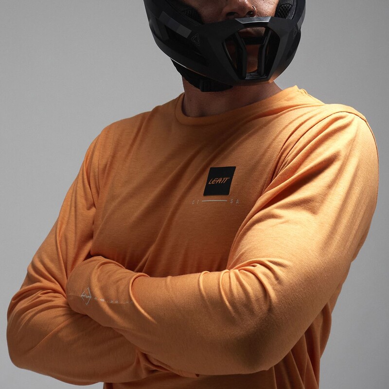 Leatt Jersey MTB Gravity 3.0 Long Sleeve Lager Yellow - Image 6