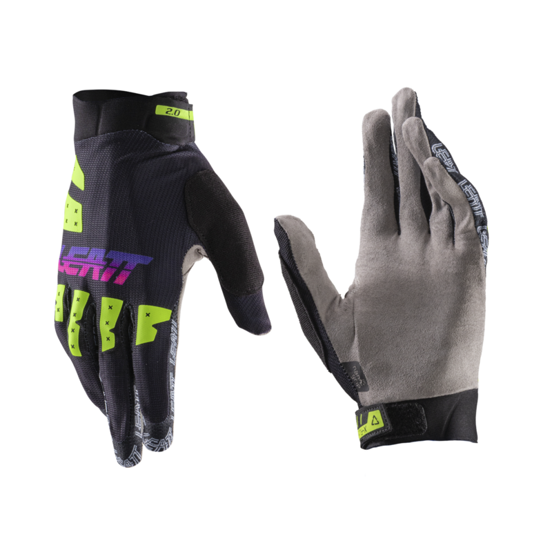 Leatt Glove MTB 2.0 X-Flow Neon Black - Image 3