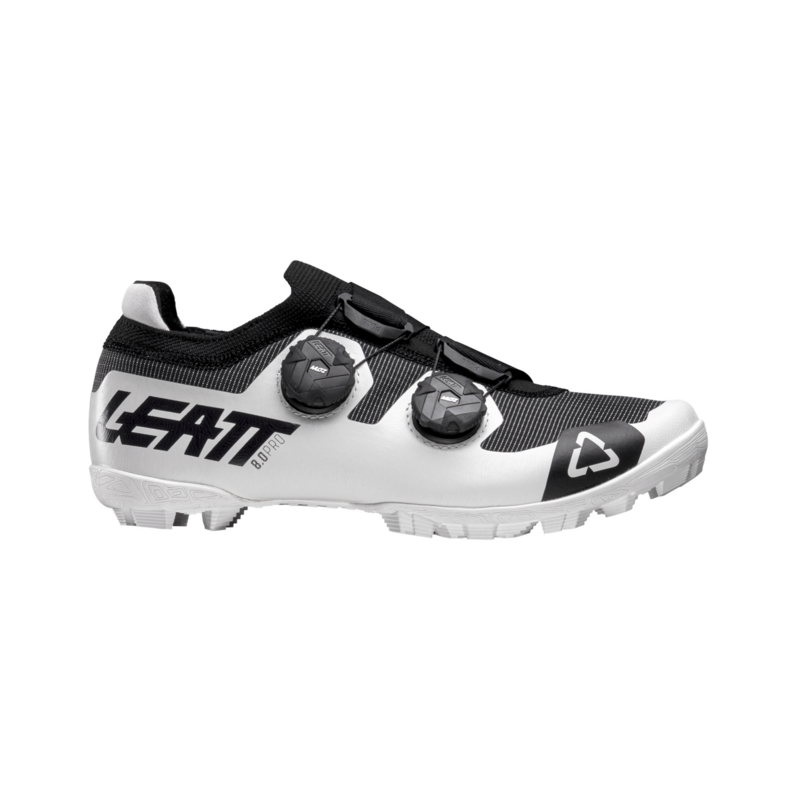 Leatt Shoe ProClip 8.0 Race Black/White - Image 3