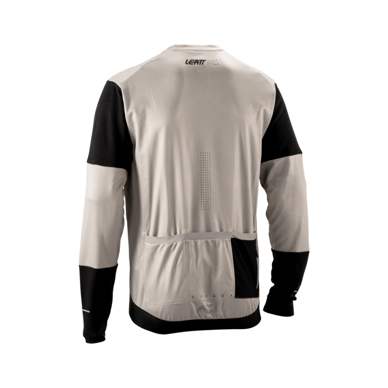 Leatt Jersey MTB Endurance 3.0 Long Sleeve Stone Grey - Image 2