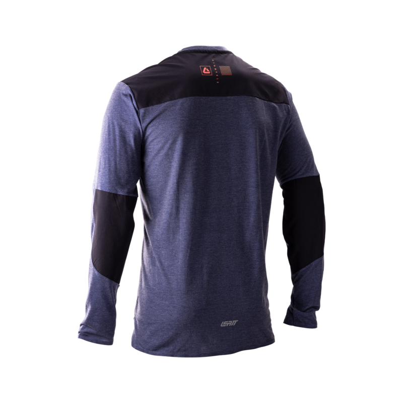 Leatt Jersey MTB Trail Long Sleeve 4.0 Galaxy Blue - Image 2
