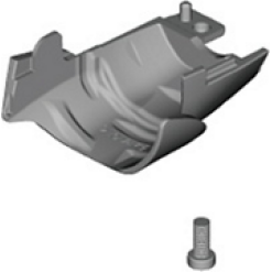 Shimano Oikean yksikön kansi ja kiinnitysruuvi ST-R9120