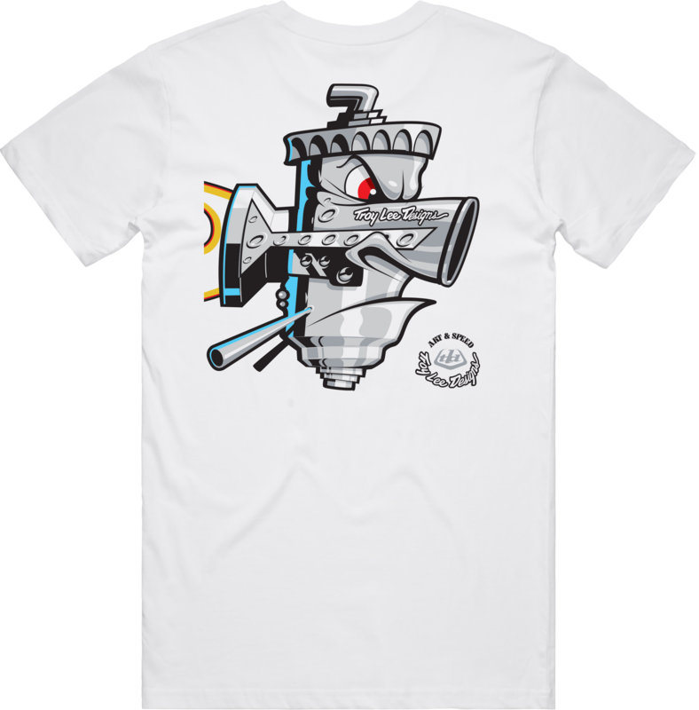 TLD Short Sleeve Tee Carb Club White - Image 2