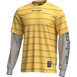 TLD Skyline Fakie Ride Long Sleeve Tee Stripe Butter