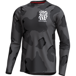 TLD Skyline Pro Long Sleeve Jersey Flow Camo Carbon