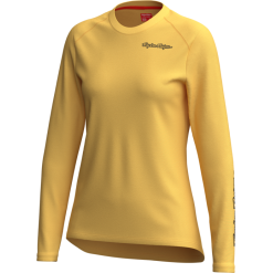 TLD Womens Lilium Pro Long Sleeve Jersey Mono Butter