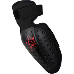 TLD Youth Rogue Elbow Guard Hard Shell, Black Os