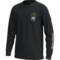 TLD Youth Ruckus Ride Long Sleeve Tee Pressed Carbon