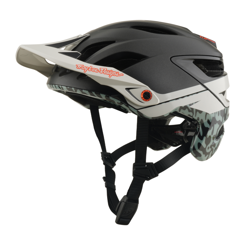 TLD A3 Helmet W/Mips Halo Charcoal / Pumice