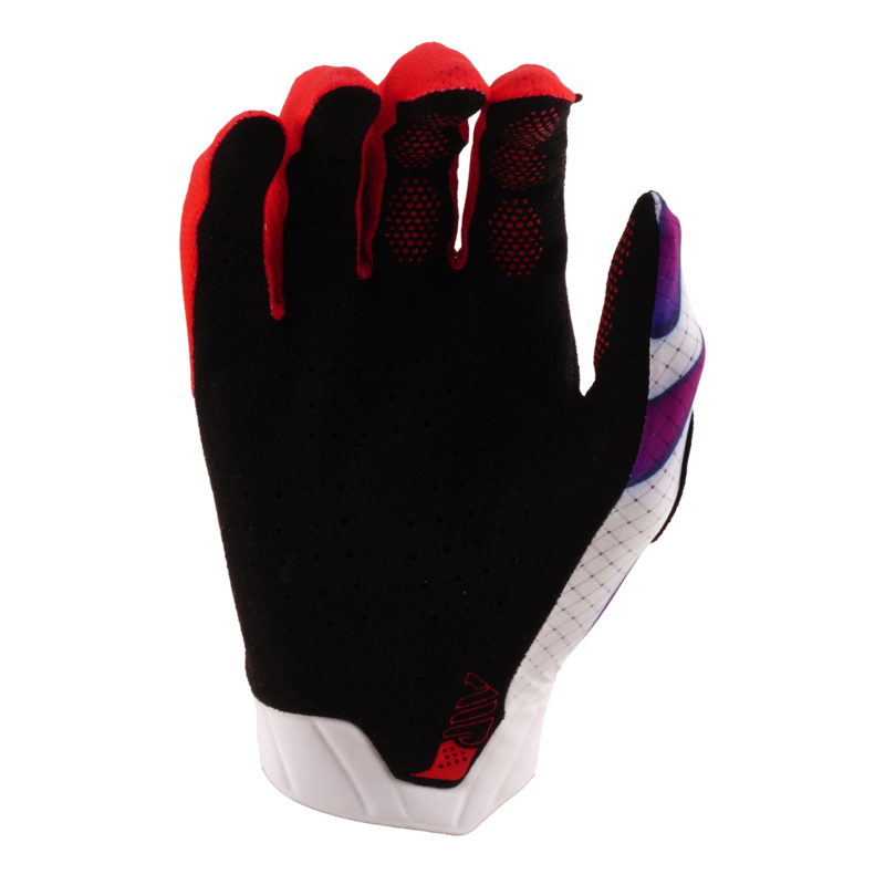 TLD Air Glove Overspray White / Violet - Image 2