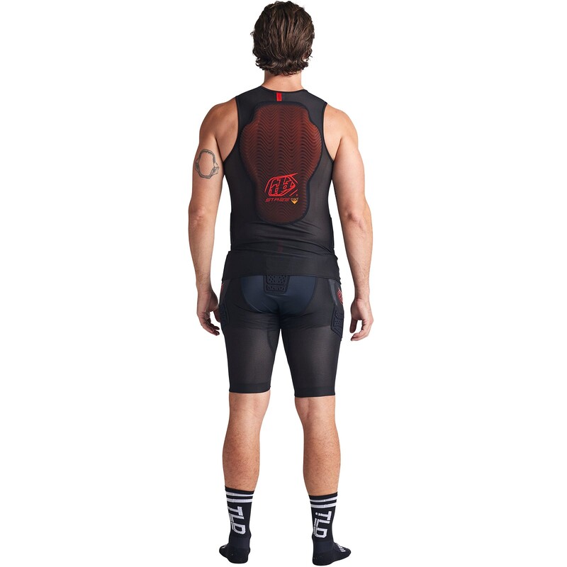 TLD Stage Ghost D30 Vest Baselayer, Black - Image 4