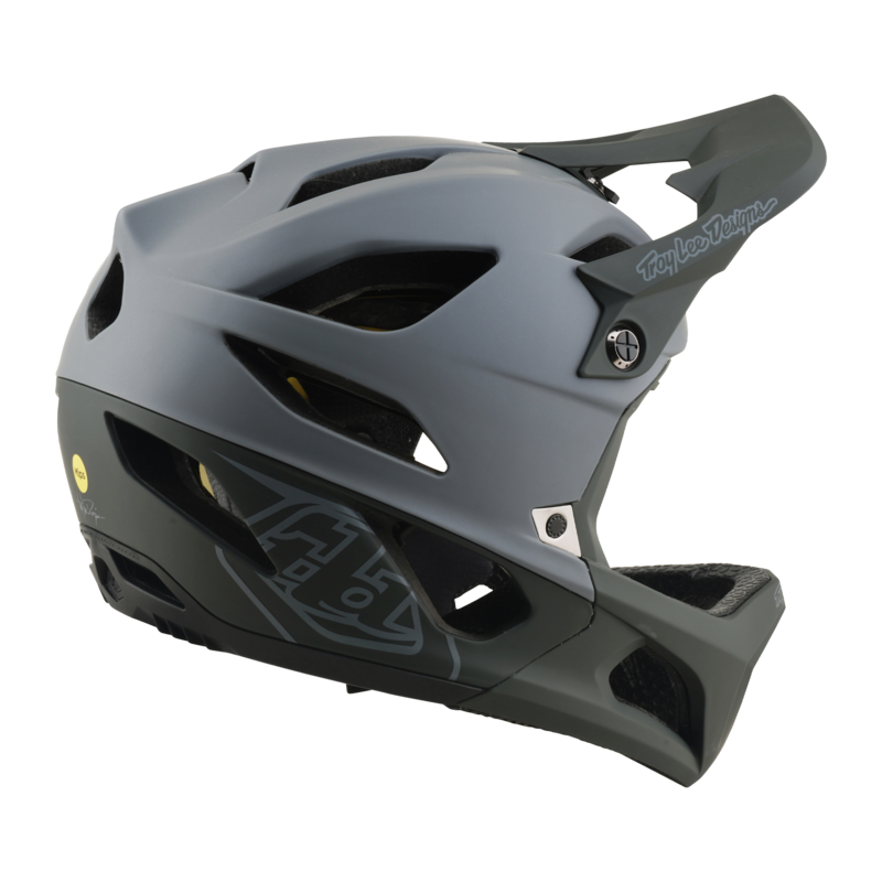 TLD Stage Helmet W/Mips Drone Gray - Image 4