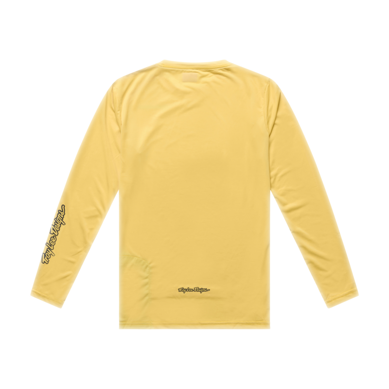 TLD Womens Lilium Pro Long Sleeve Jersey Mono Butter - Image 4