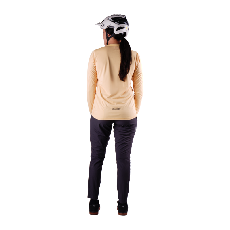 TLD Womens Lilium Pro Long Sleeve Jersey Mono Butter - Image 7