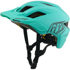 TLD Youth Flowline Helmet W/Mips Point Charcoal / Real Teal