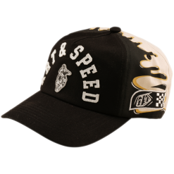 TLD Unstructured Curved Snapback Finish Line Black / Pumice