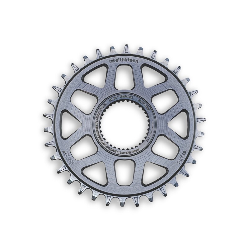 E13 Helix Race e*spec DM Chainring for Avinox, Silver