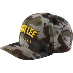 TLD Curved Bill Snapback Bolt Forest Camo Osfa