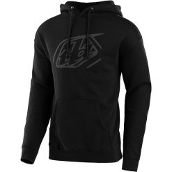 TLD Pullover Hoodie Cropped Badge Black / Reflective