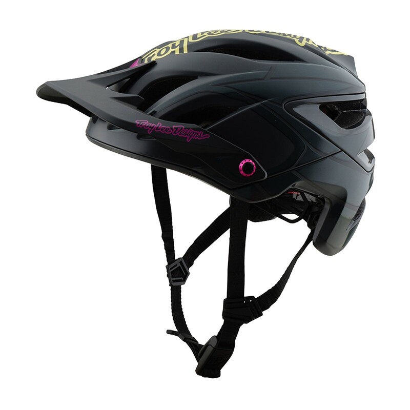 TLD A3 Helmet W/Mips Ghostwing Charcoal